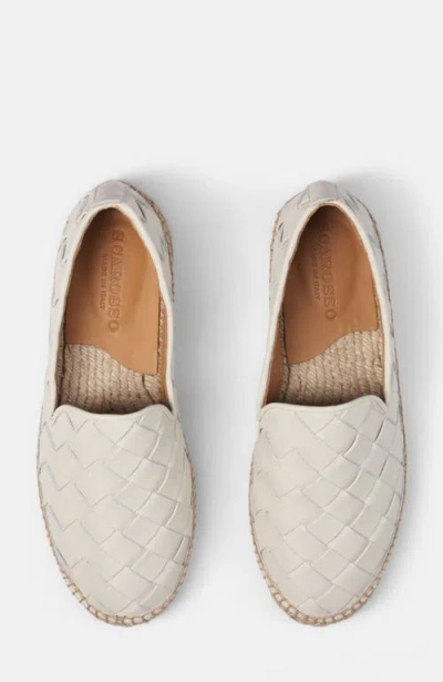 Scarosso Martina Woven Espadrilles In White