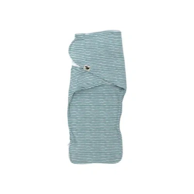 Norani Organic Snugababe Swaddle Sleep Pod With Arm Inserts In Green