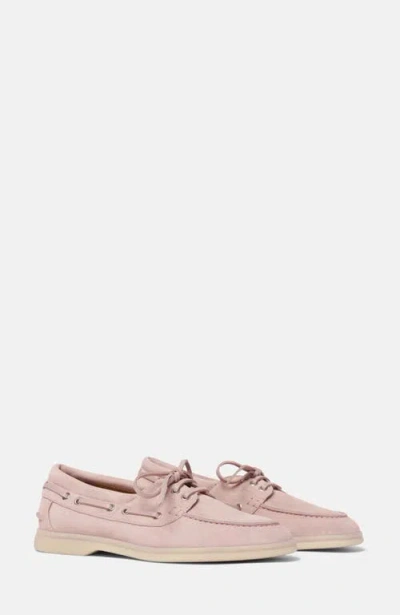 Scarosso Lia Boat Shoes In Pink
