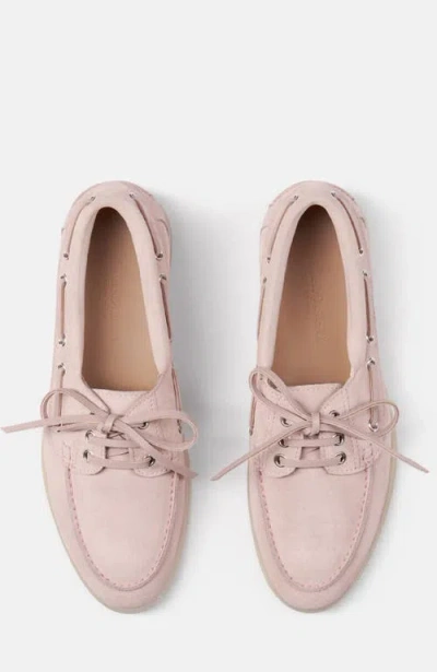 Scarosso Lia Boat Shoes In Pink