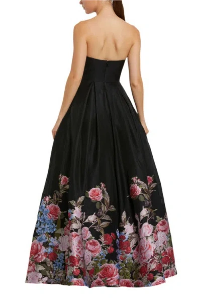 Mac Duggal 11970 Long Ball Gown Floral Prom Dress