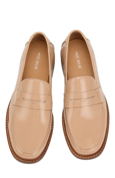 Marc Nolan Ms. Calum Leather Penny Loafers