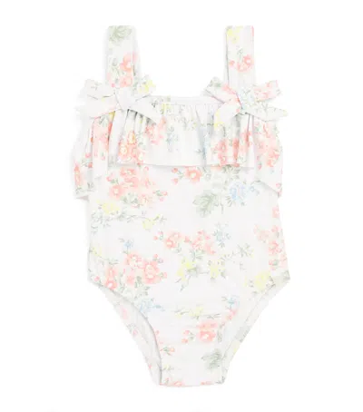 Tartine Et Chocolat Ruffled Floral Swimsuit