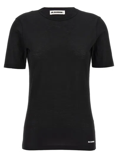 Jil Sander Logo Cotton Jersey T-shirt