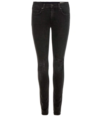 Shop Rag & Bone Skinny Jeans In Black