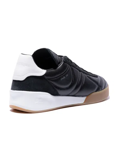 Courrèges Quilted Low Top Sneakers In Black