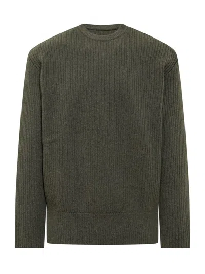 Givenchy Oversize Wool Crew Neck Sweatshirt