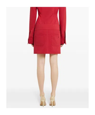 Courrèges Courreges Women Mini Skirt Belted Polycotton