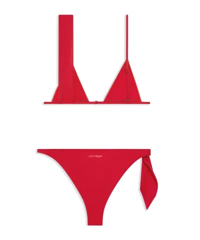 Courrèges Scarf Triangle Bikini
