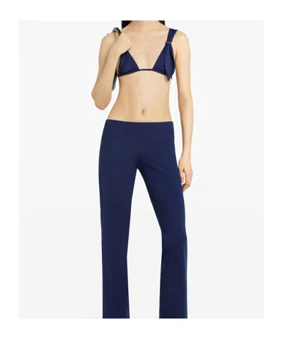 Courrèges Scarf Bikini With Triangle Top And Adjustable Spaghetti Straps