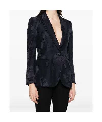 P.a.r.o.s.h Single-breasted Blazer In Black