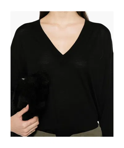 P.a.r.o.s.h Linfa V-neck Wool Blend Sweater