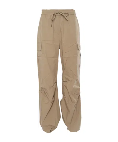 P.a.r.o.s.h Relaxed Fit Cargo Pants With Drawstring Waist