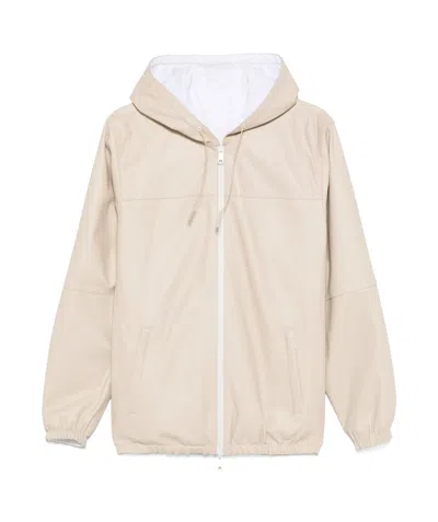 P.a.r.o.s.h Mitra Reversible Leather Zip-up Jacket