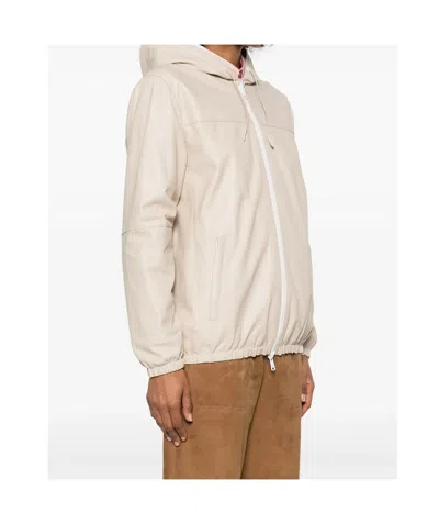 P.a.r.o.s.h Mitra Reversible Leather Zip-up Jacket