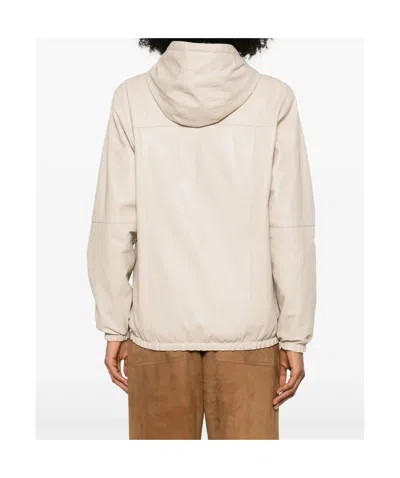 P.a.r.o.s.h Mitra Reversible Leather Zip-up Jacket