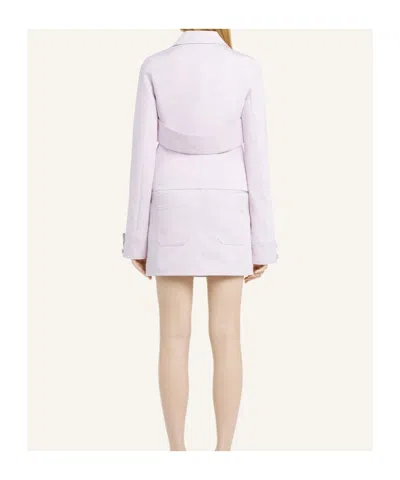 Courrèges Zipped Jacket In Rosa