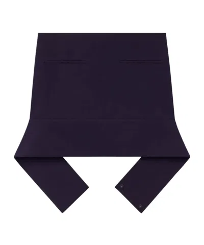 Courrèges Belted Mini Skirt