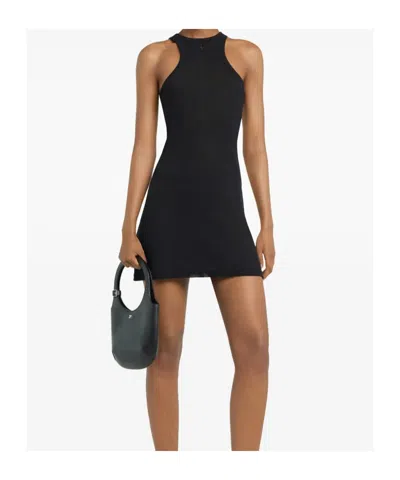 Courrèges Courreges Women Short Scuba Dress In Black