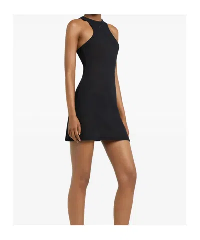 Courrèges Courreges Women Short Scuba Dress In Black