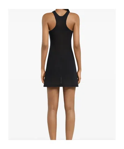 Courrèges Courreges Women Short Scuba Dress In Black