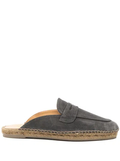 Castaã±er Castaner Nando Suede Leather Slippers