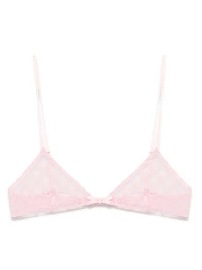 Gucci Bow Detailing Lace Lingerie Bra