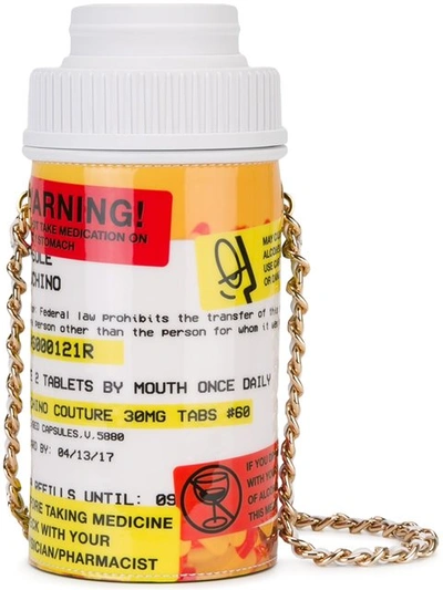 Moschino Pill Bottle Shaped Shoulder Bag in Black