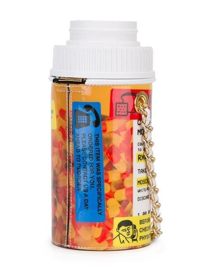 Moschino Chain-strap Prescription Bottle Bag In 1888c