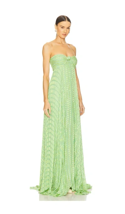Alexis Elea Dress In Verde In Green