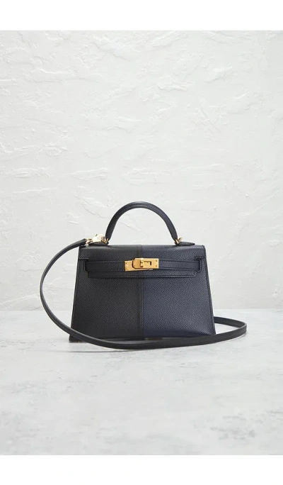 Fwrd Renew Hermes Casaque Veau Epsom Kelly 20 Handbag