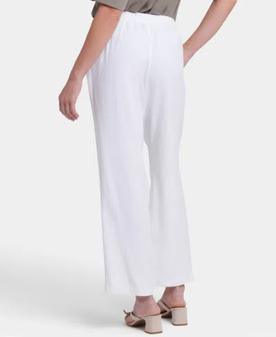 Nydj Relaxed Drawstring Linen Blend Pants
