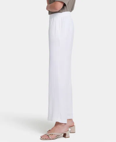 Nydj Relaxed Drawstring Linen Blend Pants