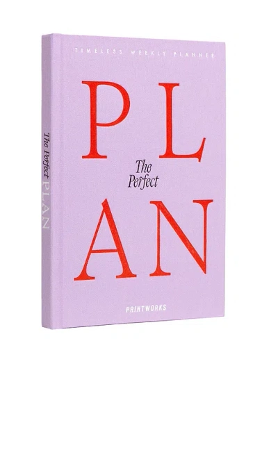 Printworks The Perfect Plan Weekly Planner In Purple