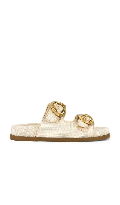 Schutz Olga Sporty Buckle Slide Sandals