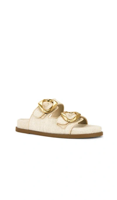 Schutz Olga Sporty Buckle Slide Sandals