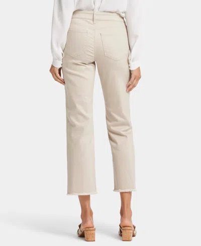 Nydj Marilyn Straight Leg Ankle Jeans In Neutral