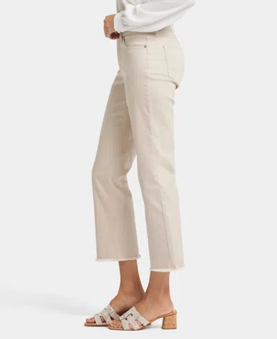 Nydj Marilyn Straight Leg Ankle Jeans In Neutral