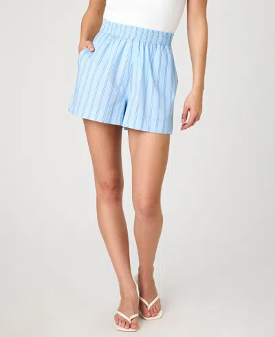 French Connection Lorenzo Stripe Shorts In Blue