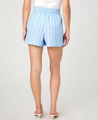 French Connection Lorenzo Stripe Shorts In Blue