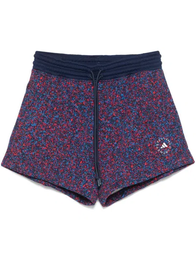 Adidas By Stella Mccartney Printed Terry Shorts