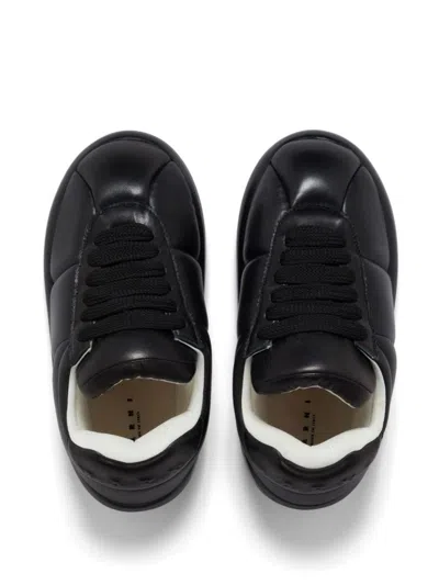 Shop Marni Bigfoot 2.0 Leather Sneakers