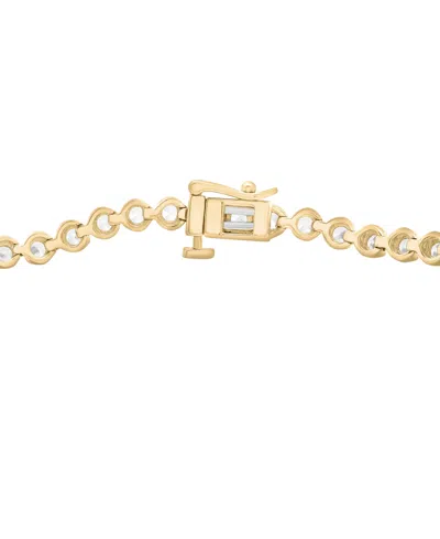 Macy's Diamond Prong-set Tennis Bracelet (3 Ct. T.w.) In 10k Gold, Exclusively At