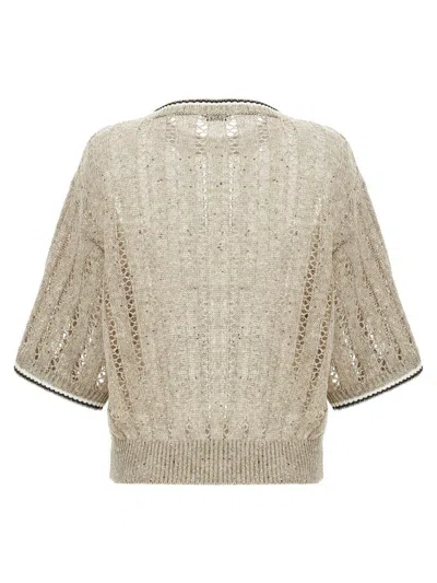 Shop Brunello Cucinelli Dazzling Sweater