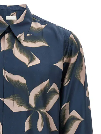 Dries Van Noten Carvies Shirt And Blouse Blue