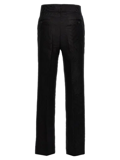 Bally Pressed-crease Tapered-leg Regular-fit Cotton And Wool-blend Trousers