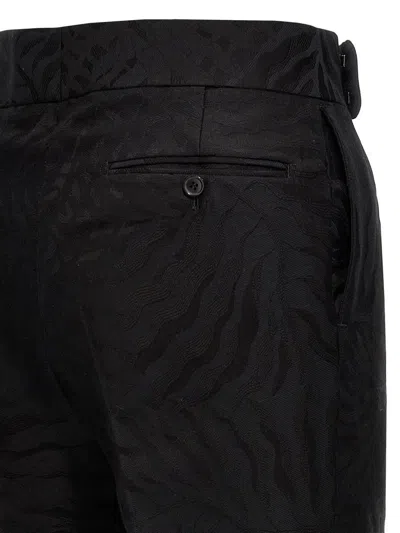 Bally Pressed-crease Tapered-leg Regular-fit Cotton And Wool-blend Trousers
