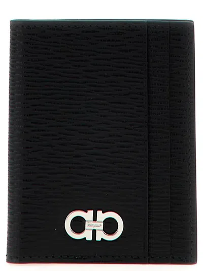 Ferragamo Revival Gancio Card Holder