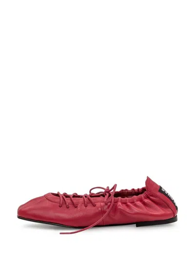 Alohas Aureline Lace-up Square-toe Flats