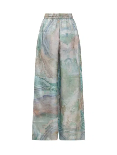 Zimmermann Flared Silk Pants